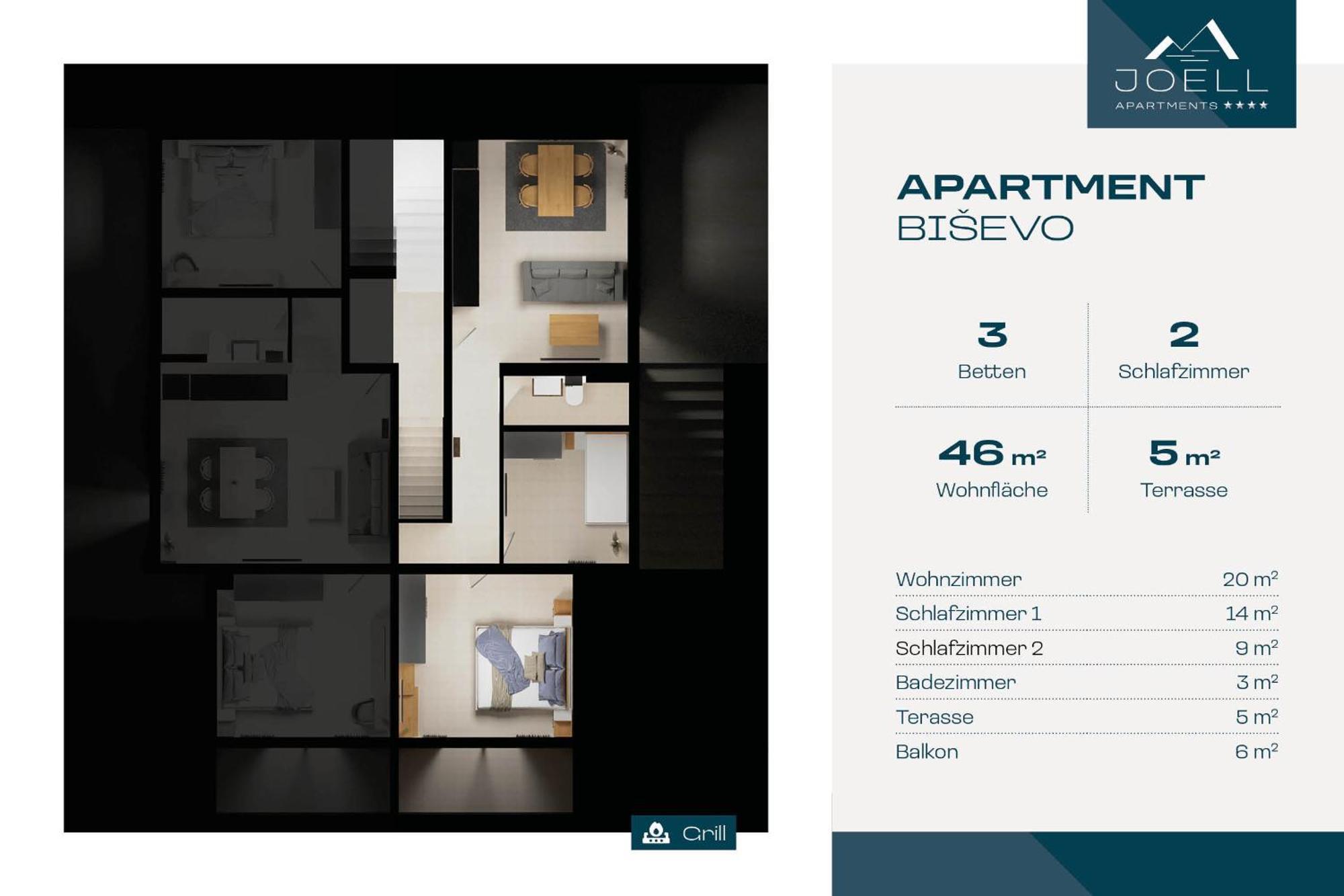 لوكفا روجوزنيكا Joell Apartments المظهر الخارجي الصورة