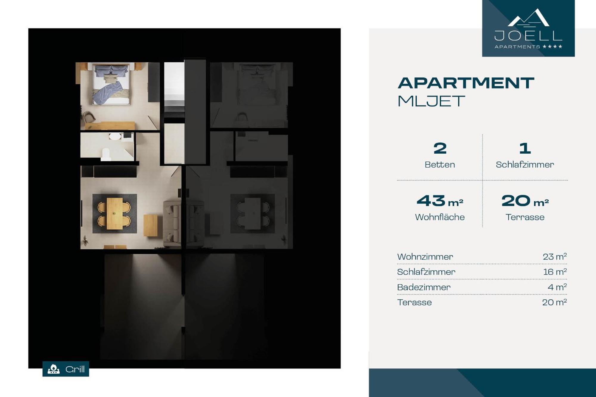 لوكفا روجوزنيكا Joell Apartments المظهر الخارجي الصورة